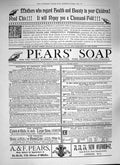 Antique Old Print Ref.151 1888 Advertisement Pears Soap Oxford Street London