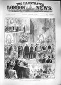 Old Antique Print 1889 Prince Wales Middlesborough-On-Tees Hoskins Dixon 19th