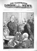 Original Old Antique Print 1889 Testimonials Captain Murrell Ship Missouri 19th