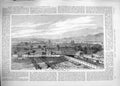 Original Old Antique Print 1889 View Town Houses Mysore Southern India Maisur