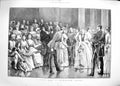 Old Antique Print 1889 State Ball Buckingham Palace London Royal Family 19th