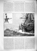 Old Antique Print 1889 Navy War Ships Devastation Monarch Northumberland 19th