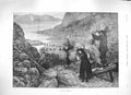 Old Antique Print 1889 Scene Harvest Norway Farming Agriculture Fine Art 19th