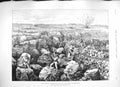 Original Old Antique Print 1889 Nitrate Tarapaca Chile Caliche Touraco Victorian