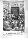Original Old Antique Print 1889 Advertisement Bovril School Children London