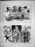 Old 1890 Christmas Entertainment London Theatre Circus Covent Garden Victorian