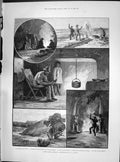 Old 1890 Australia Camp Out-Station Mud-Spring Border Desert Bingeroo Victorian