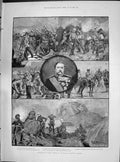Old 1890 Lord Napier Magdala Military Career Mooltan Taku Forts Luckn Victorian