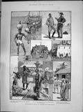Old 1890 Portuguese Delago Bay Banyan Liquor Gin Bernard Ship Barraco Victorian