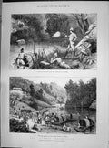 Old 1890 Lushai Expedition Officers Revolver Demagiri Crossing River Victorian