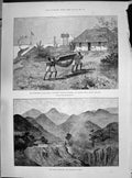 Old 1890 Portuguese Africa Senhor Pinto Chilvane Lushai Larkia Padre Victorian