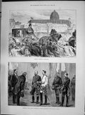 Old 1890 Berlin Germany Bismarck Labour Prince Wales Ranelagh Christo Victorian