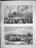 Old 1890 Presentation Freedom City London Stanley Guildhall Aylesbury Victorian