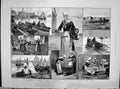 Old 1890 France Sardine Fishing Industry Breton Workwoman Salting Coo Victorian