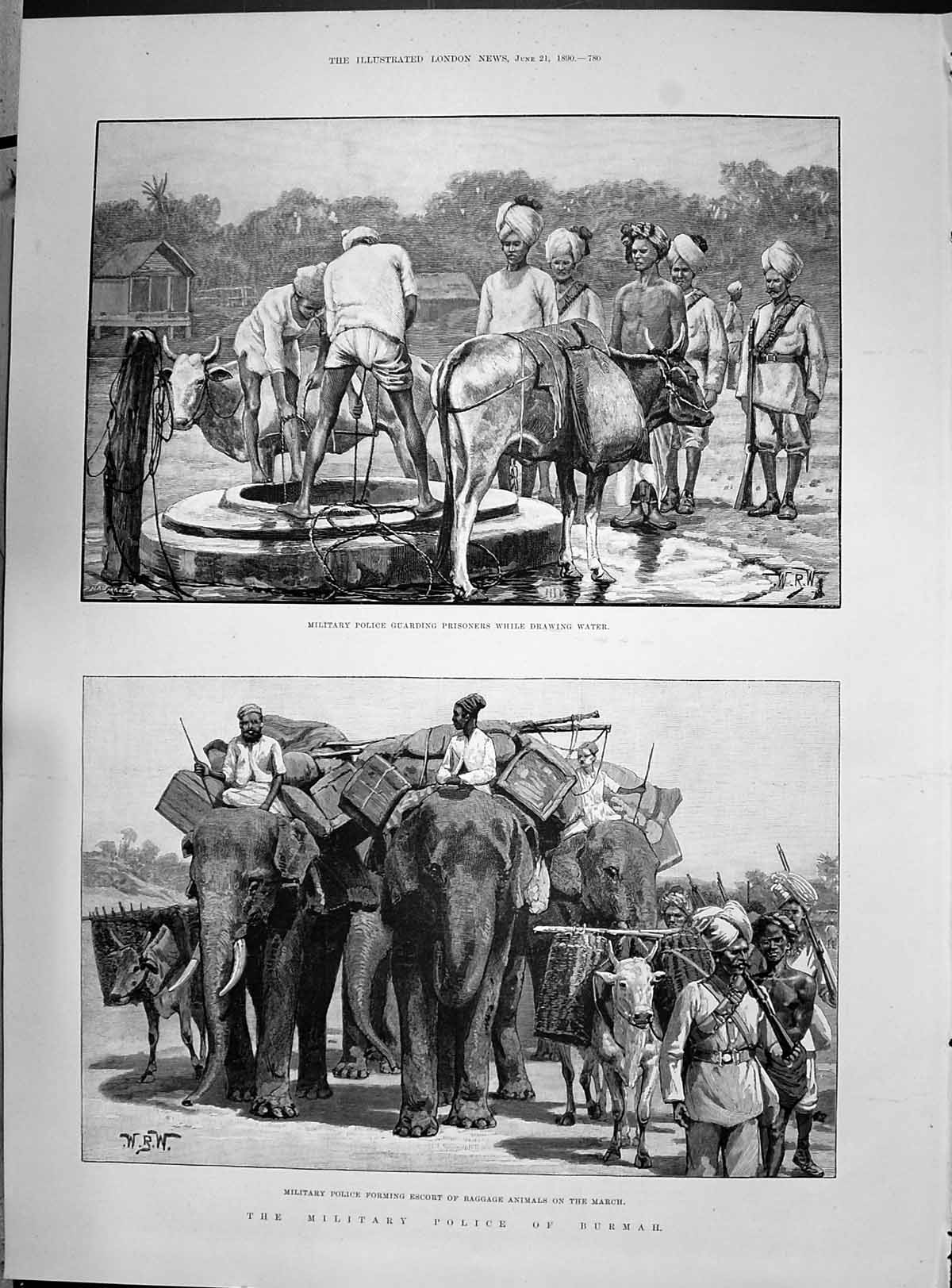Antique Old Print 1890 Countryside Scene Gathering Ivy Ball Dresses Caffieri