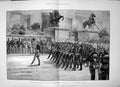 Old 1890 Prince Wales Berlin Parade Imperial Palace Germany Guards Fi 19th