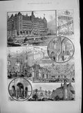 Old 1890 Hotel Metropole Brighton Turkish Bath Kitchen West Pier Bird Victorian