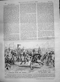Original Old Antique Print 1890 Advertisement St. Jacobs Oil Horses Sport 19th