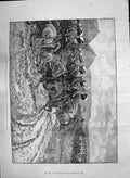 Old 1890 Charge Squadrons Cavalry Hussars Royal Dragoons War Gordale Victorian