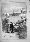 Old 1890 Advertisement Beechams Pills Depression Seaside Resort Pier Victorian