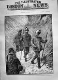 Old 1890 Emperor Germany Austria King Saxony Snowstorm Hunting Styria Victorian