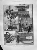 Old 1890 Russian Cruiser Ship Pamiat Azova Plymouth Henry Courtney Se Victorian