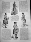 Old 1890 Lloyd'S Underwriters Thornton Dewar Pulsford Bovill Doorkeep Victorian