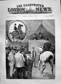 Old 1890 Sale Horses Kingsbury Hunters Preparing Hunting Season Wolle Victorian