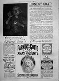 Old Advertisement Redwood Soap Parkins Presents Whisky Fox Brown 1890 Victorian