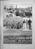 Old 1891 Chile South America Valparaiso Railway Santiago Hissarlik Sc Victorian