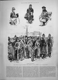 Old 1891 Distress East-End London Great Meeting Assembly Hall Mile-En Victorian