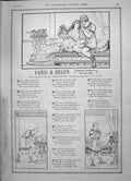 Antique Print 1891 Advertisement Pears Soap Paris Helen Story Bon Gaultier 19th