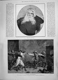 Old 1891 Jean Louis Ernest Meissonier French Painter Stamford Raffles Victorian