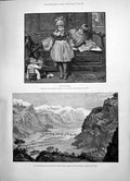 Old 1891 Reconnaissance Miranzai Field Force Samana Mountains India G Victorian