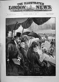 Old 1891 Queen Victoria Horse Show Royal Agricultural Hall Islington Victorian