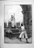 Old 1891 Scene Ivanhore Royal English Opera Rebecca Templar Samoyede Victorian