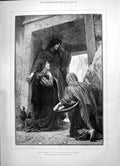 Old 1891 Scene Women Sepulchre Christ Bouguereau Cavalry Bangalore Ma Victorian