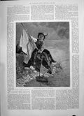 Old 1891 Little Boy Toy Boat Signalling Pilot Chape Queen'S Schools E Victorian