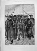 Old 1891 Criminal Prisoners Marching Price Antiquarian Thebes Egypt I Victorian