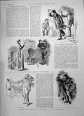 Old 1891 Humours Census Enumerator Common Lodging House Tax-Collector Victorian