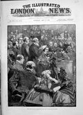 Old 1891 Newfoundland Delegates Bar House Lords Parliament London Eng Victorian