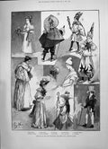 Old 1891 Lady Mayoress Children Ball Leach Howard Williams Church Osb Victorian