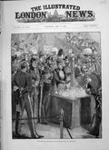 Old 1891 Prince Princess Wales Opening Naval Exhibition Royal Family Victorian