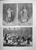 Old 1891 Beel Fishing Assam Jean Reszke Edouard Theatre Lohengrin Car Victorian