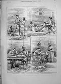 Old 1891 Officers Life Burmah Mountains Milford New Zealand Anau Lake Victorian