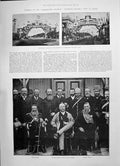 Old 1891 Charlestown Railway President Kruger Joubert Mitchell Madame Victorian