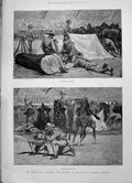 Old 1891 War Victoria Rifle Volunteers Tournament Islington Horse Com Victorian