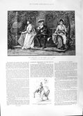 Old 1891 Exhibition Royal Society British Artists Lomax Elephant Sult Victorian