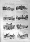 Old 1891 German Emperor William Palaces Princesses Apartments Cumberl Victorian