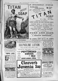 Antique Old Print 1891 Titan Soap Cleaver'S Juvenia Ozone Paper Epps Cocoa 19th